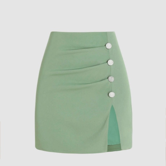 Cider Crop Top Blazer with Skirt - Picture 3 of 5